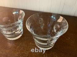1 verre à whisky modèle Cosmos en cristal de Saint Louis (prix à la pièce)