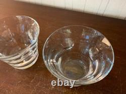 1 verre à whisky modèle Cosmos en cristal de Saint Louis (prix à la pièce)