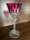 1 Verre En Cristal Am&eacute;thyste &agrave; Vin Du Rhin (roemer) Saint-louis Collection Tommy