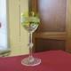 1 Verre Roemer De Couleur Chartreux Cristal De Saint Louis Modèle Trianon H 18