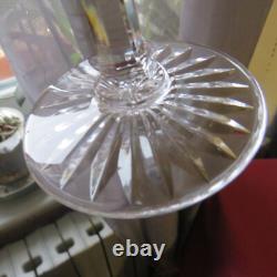 1 verre roemer de couleur chartreux cristal de saint louis modèle trianon H 18