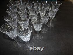 20 verres à porto en cristal de saint louis modèle Tarn H 13 cm