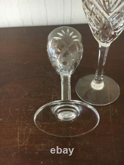 23 verres à vin rouge modèle Chantilly cristal de Saint Louis /prix à la pièce