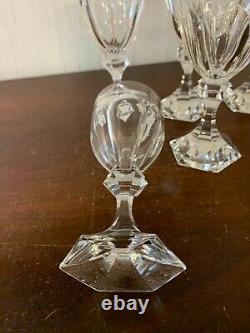 24 verres à eau modèle Chambord en cristal de Saint Louis (prix à la pièce)