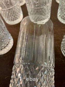24 verres à orangeade modèle Tommy en cristal de Saint Louis (prix à la pièce)