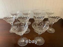 26 coupes à champagne modèle Tommy en cristal de Saint Louis (prix à la pièce)