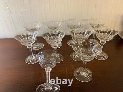 26 coupes à champagne modèle Tommy en cristal de Saint Louis (prix à la pièce)