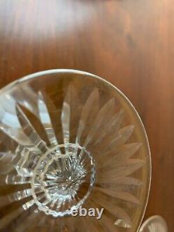 28 verres à eau modèle Trianon en cristal de Saint Louis (prix à la pièce)