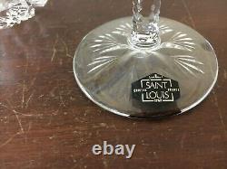 29 verres vin rouge modèle Florence en cristal de Saint Louis / prix à la pièce