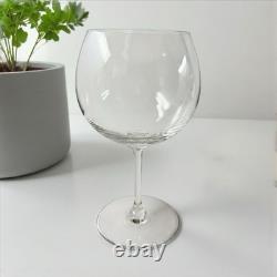 2 Grands Verres Dégustation Vin Cristal Saint-Louis 23 cm Signés