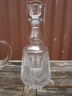2 carafes en cristal saint louis, modèle cerdagne