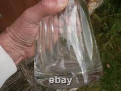 2 carafes en cristal saint louis, modèle cerdagne