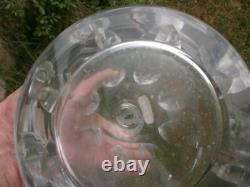 2 carafes en cristal saint louis, modèle cerdagne