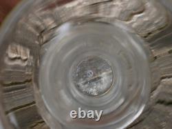 2 carafes en cristal saint louis, modèle cerdagne