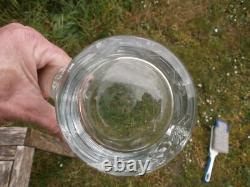 2 carafes en cristal saint louis, modèle cerdagne
