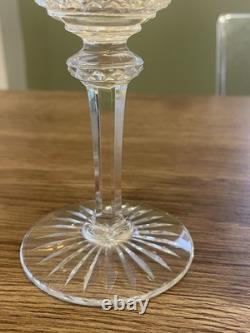 2 verres à veau en cristal signés Saint Louis modèle Tommy H 17 cm