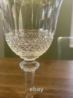 2 verres à veau en cristal signés Saint Louis modèle Tommy H 17 cm