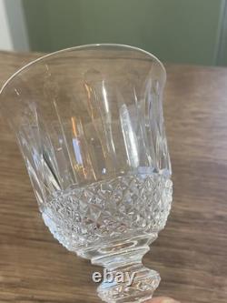 2 verres à veau en cristal signés Saint Louis modèle Tommy H 17 cm