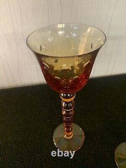 2 verres à vin Roemer Bubble en cristal de Saint Louis (prix à la pièce)modèle10