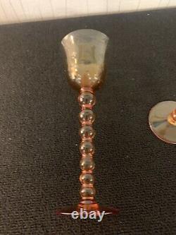 2 verres à vin Roemer Bubble en cristal de Saint Louis (prix à la pièce)modèle10