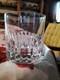 2 Verres &agrave; Whisky Cristal Saint Louis Mod&egrave;le Marine Jersey, Sign&eacute;s