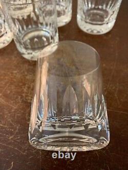 2 verres à whisky modèle marine Jersey cristal Saint Louis (prix à la pièce)