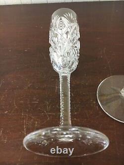 32 flûtes à champagne modèle Florence cristal de Saint Louis (prix à la pièce)