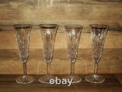 3398 saint louis 4 flutes à champagne cristal modèle tarne