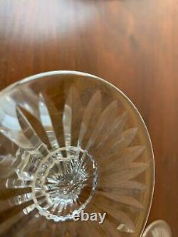 34 verres à eau modèle Trianon en cristal de Saint Louis (prix à la pièce)