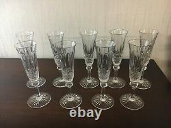 36 flûtes à champagne Tommy en cristal de Saint Louis h18.5 cm(prix à la pièce)