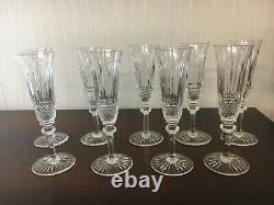 36 flûtes à champagne Tommy en cristal de Saint Louis h18.5 cm(prix à la pièce)