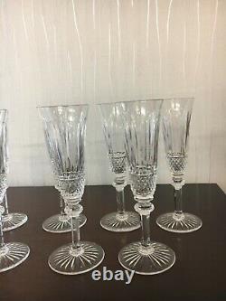 36 flûtes à champagne Tommy en cristal de Saint Louis h18.5 cm(prix à la pièce)