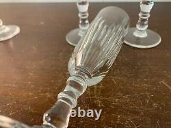 3 flûtes à champagne modèle Liane en cristal de Saint Louis (prix à la pièce)
