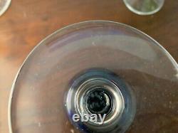 3 verres à vin modèle Jersey en cristal de Saint Louis (prix à la pièce)