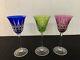 3 Verres Couleur Modèle Tarn En Cristal De Saint Louis (prix à La Pièce) Modèle1