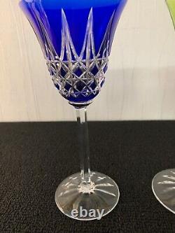 3 verres couleur modèle Tarn en cristal de Saint Louis (prix à la pièce) modèle1