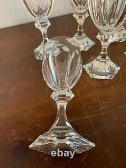 48 verres à vin rouge modèle Chambord en cristal de Saint Louis /prix à la pièce