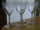 4 Anciens Verres A Vin Cristal Saint Louis Modele Manon 3753 Ht 13,2 Cm