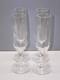 -4 Flutes Champagne Estampille Cristal St Louis Mod. Aurore Unis Table Fetes D