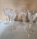 4 Jolis Verres à Vin, En Cristal De St Louis, Modèle''tommy'