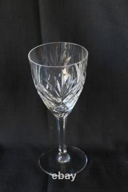 4 Verres à eau en cristal ST LOUIS modèle Chantilly
