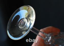 4 Verres à eau en cristal ST LOUIS modèle Chantilly