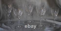 4 Verres à eau en cristal ST LOUIS modèle Chantilly