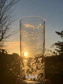 4 Verres en cristal Forme gobelet Baccarat, Saint louis, autres