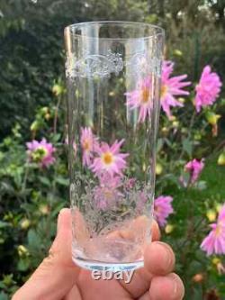 4 Verres en cristal Forme gobelet Baccarat, Saint louis, autres
