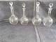 4 Carafes &agrave; Vin En Cristal Vers 1930 Saint Louis Baccarat