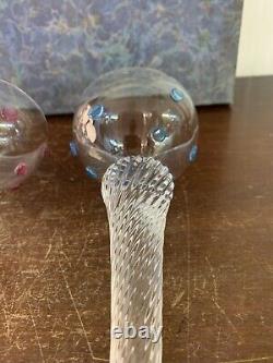 4 coupes à champagne (à main) en cristal de Saint Louis (prix à la pièce)