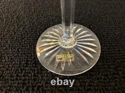 4 flûtes à champagne modèle Tommy cristal Saint Louis h 20.5 (prix à la pièce)