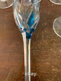 4 verres Rohmer modèle Monaco en cristal de Saint Louis (prix à la pièce)