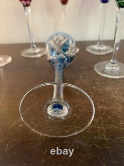 4 verres Rohmer modèle Monaco en cristal de Saint Louis (prix à la pièce)